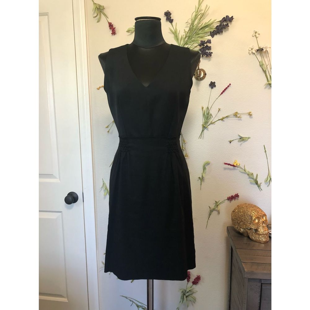 Elie Tahari Linen Blend Dress